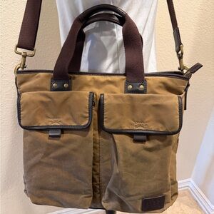 UGG Oiled Canvas Messenger Bag